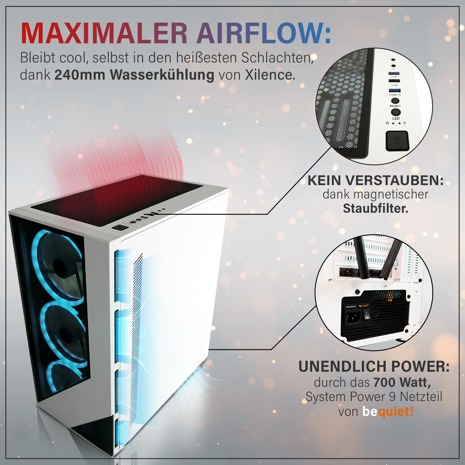 GREED® MK3 Elite - Gaming PC, Gaming Computer mit Intel Core i7 12700F + RTX 3070 GREED® MK3 Elite - Gaming PC, Gaming Computer mit Intel Core i7 12700F + RTX 3070